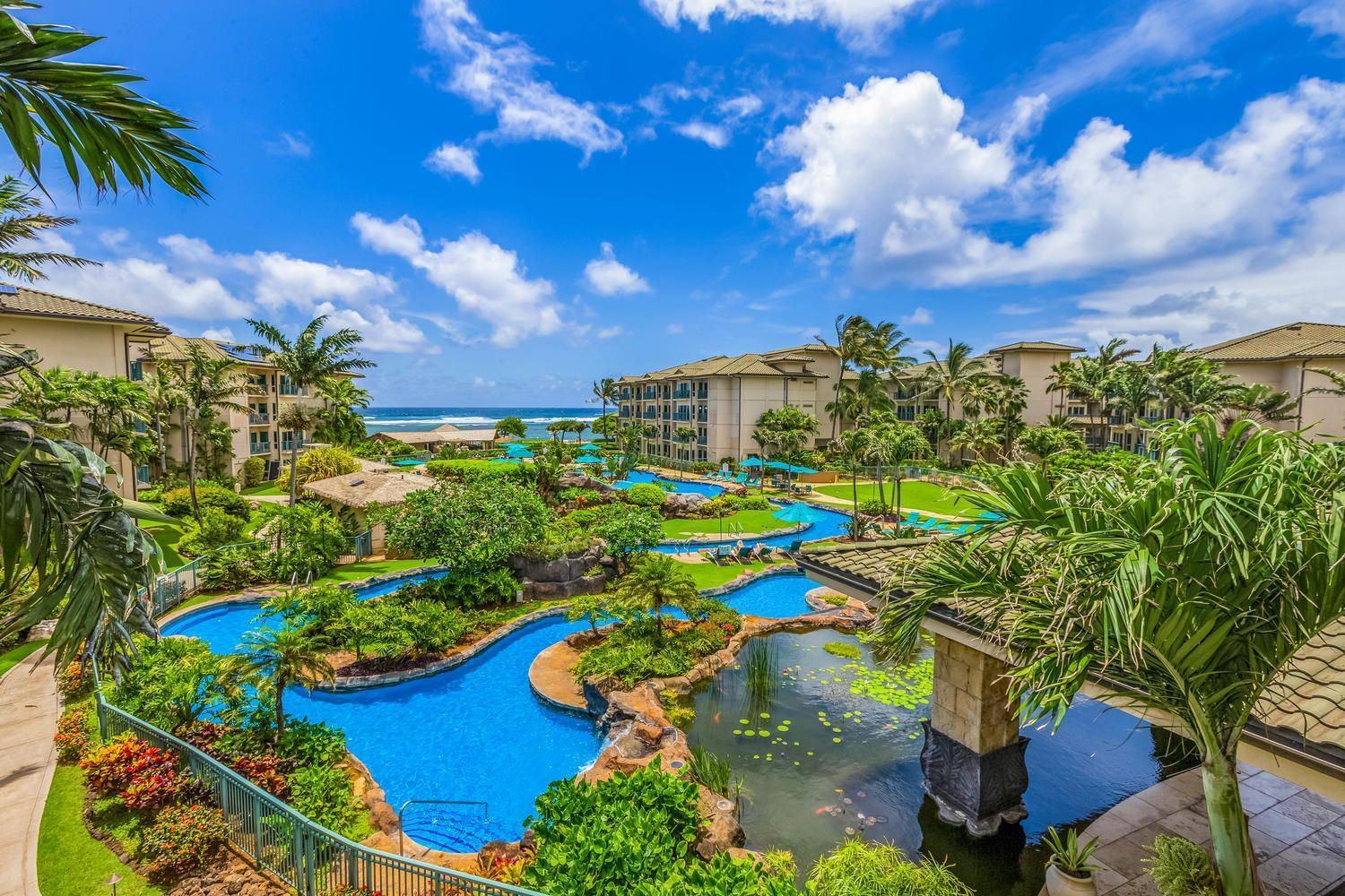 Waipouli Beach Resort Penthouse Beautiful Oceanview Aloha! Ac Pool Kapa'a Exteriér fotografie